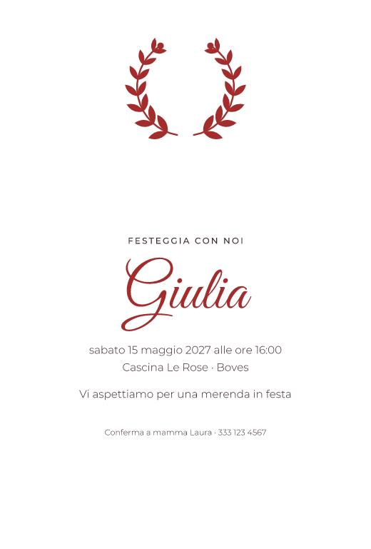Modello Alloro